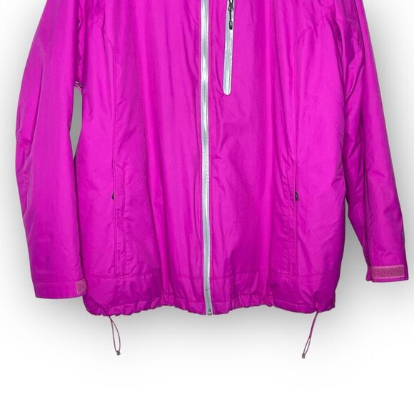 Columbia Interchange Omniheat Waterproof Snow Coat Jacket Women’s Size 2X Pink - Picture 4 of 16